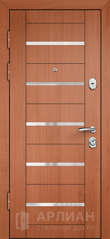 Фото №2 «Морозостойкая дверь с терморазрывом для загородного дома антивандальная порошковая №51»